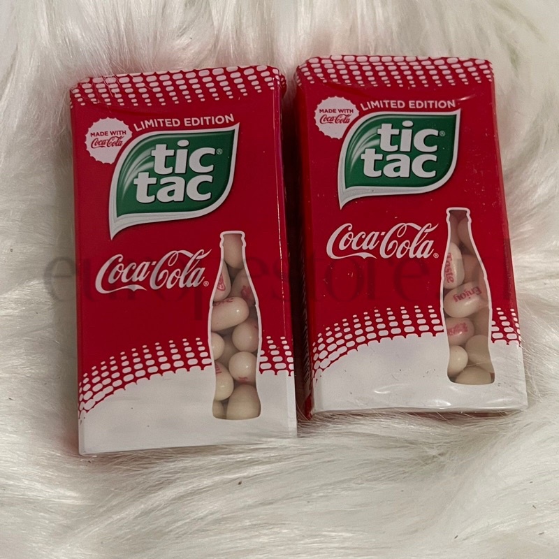 READY STOCK Tic Tac Coca Cola Limited Edition