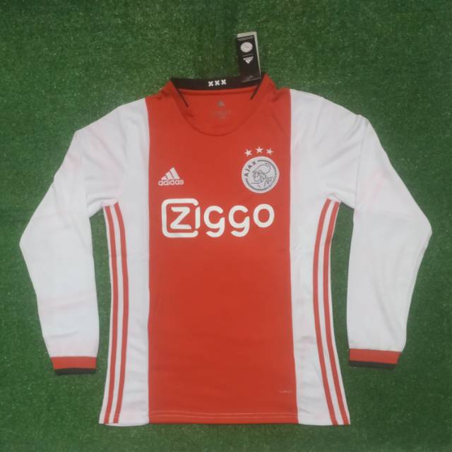 Jersey Ajax Home Lengan Panjang 2019/2020 GO Import