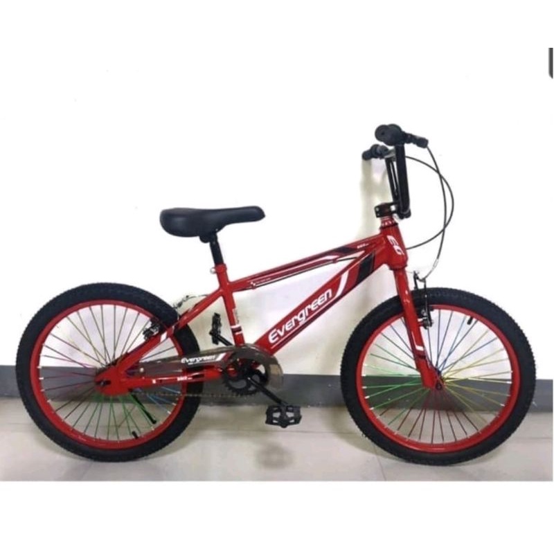 Sepeda BMX Senator Classic 20 inch/ sepeda anak Laki-laki anak cowo/ sepeda dewasa murah bagus-merah evergreen