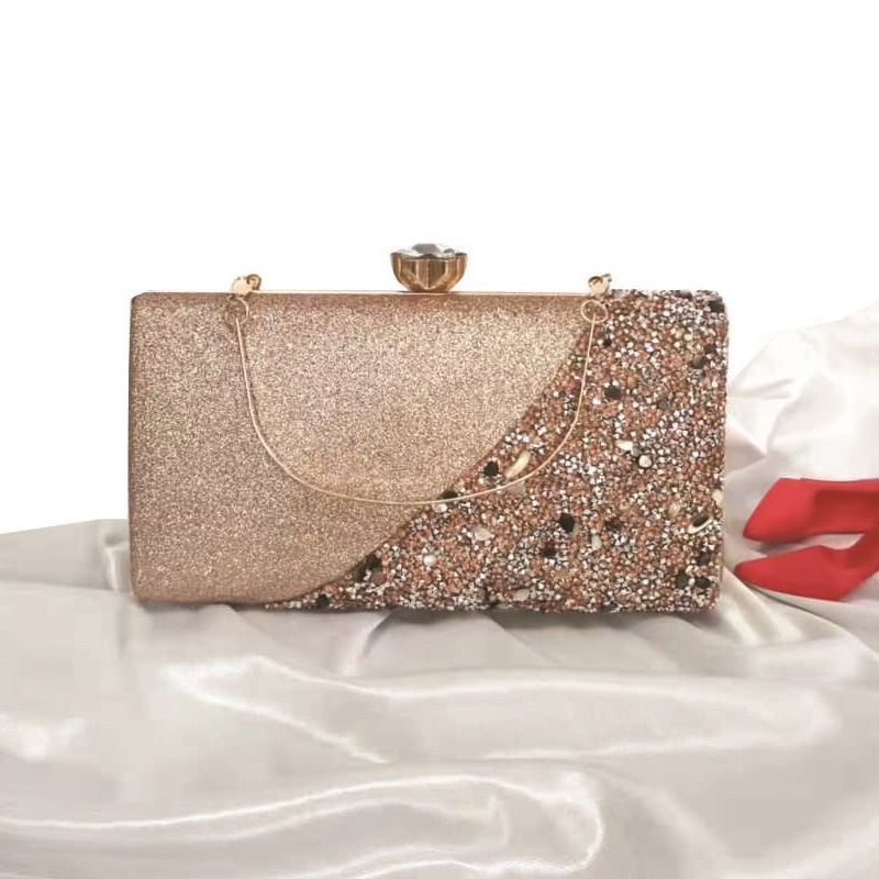 LBAGS - COD, Tas Wanita, Clutch Bag, Glitter Wool, 21.5 Cm x 4 Cm x 12 Cm - 550 Gram (454)