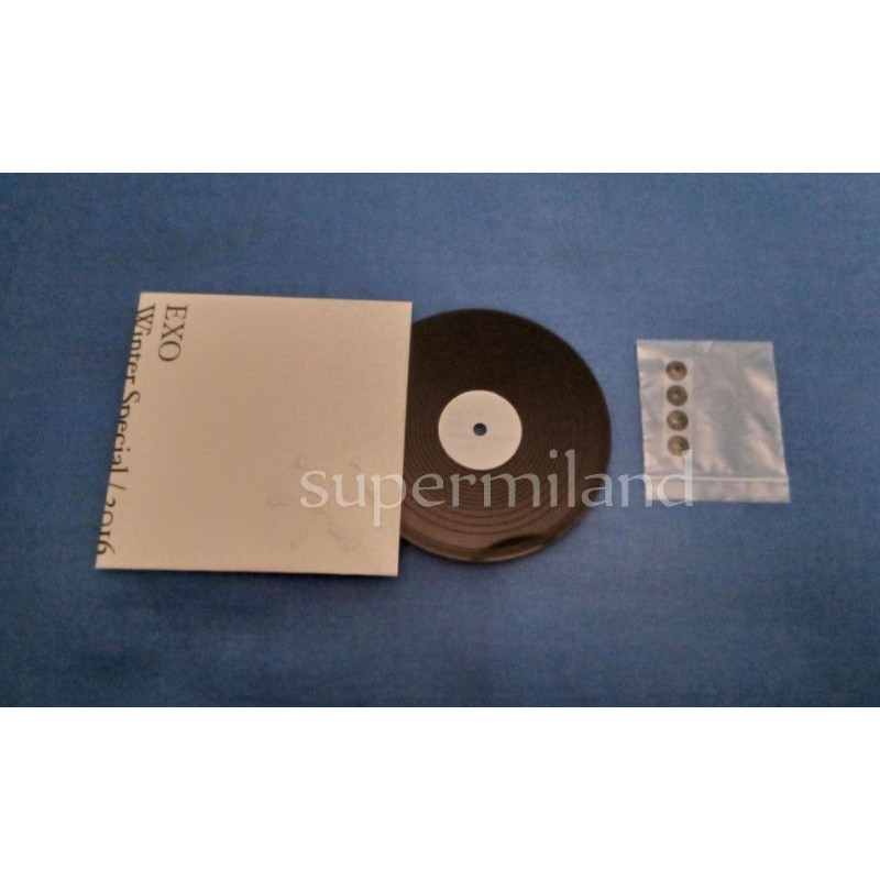 EXO For Life official LP Coaster SUM rare