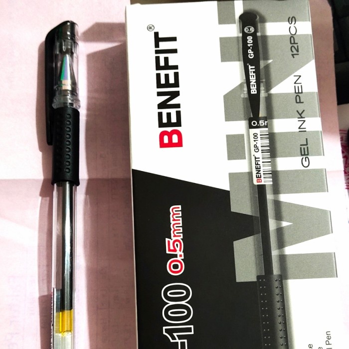 

Update Pulpen Joyko Jk 100Nt 0.5 /Pack Bagus