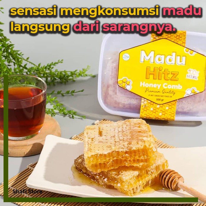 

Madu Sarang Asli Murni 500 gram