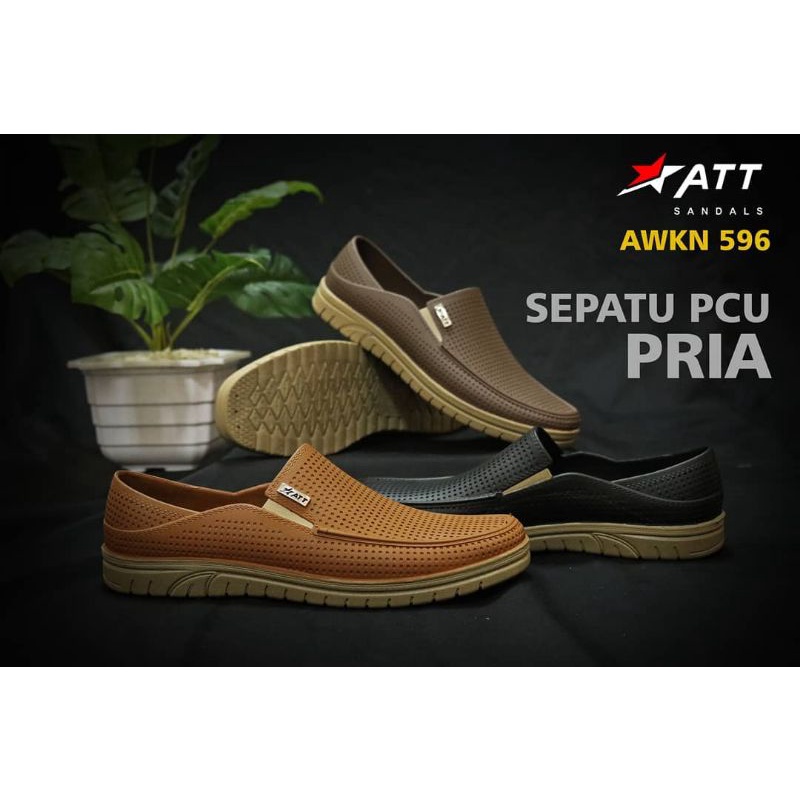 PROMO!!! SEPATU PRIA CASUAL ANTI AIR DAN AWET PRO ATT AWKN 596 SEPATU KARET PRIA SEPATU KERJA KARET PRIA MURAH