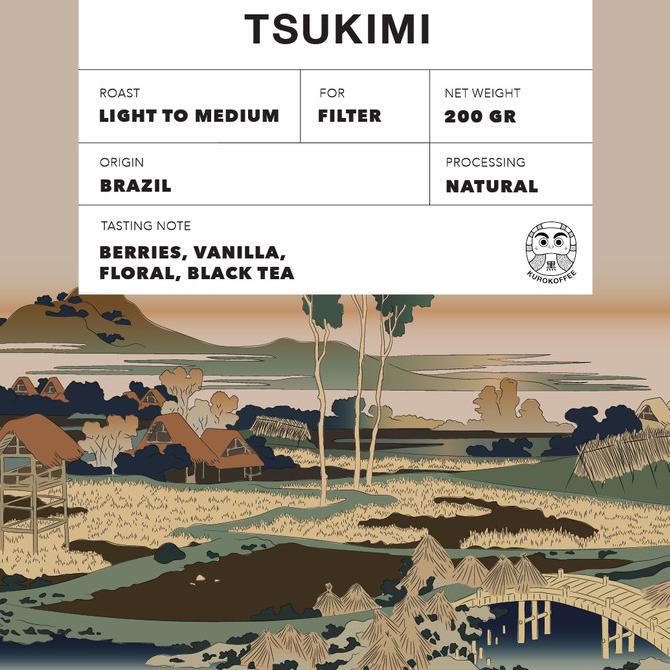 

[COD] Tsukimi Coffee Beans for Filter 200 gr / Biji Kopi Brazil [COD]