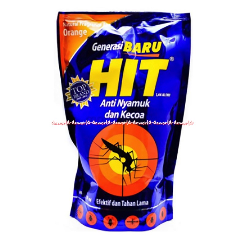 Hit Anti Nyamuk Dan Kecoa 700ml Refill Obat Nyamuk Hit Liquid Cair Kemasan Isi Ulang Pouch Mosquito Liquid 700 ml