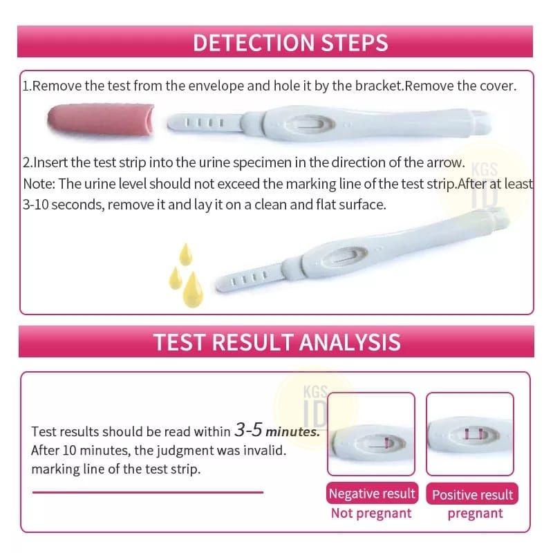 Test pack kehamilan Stick - Tespack HCG STIK - Tes Hamil Stik - Tes Kehamilan Compact - tes hamil