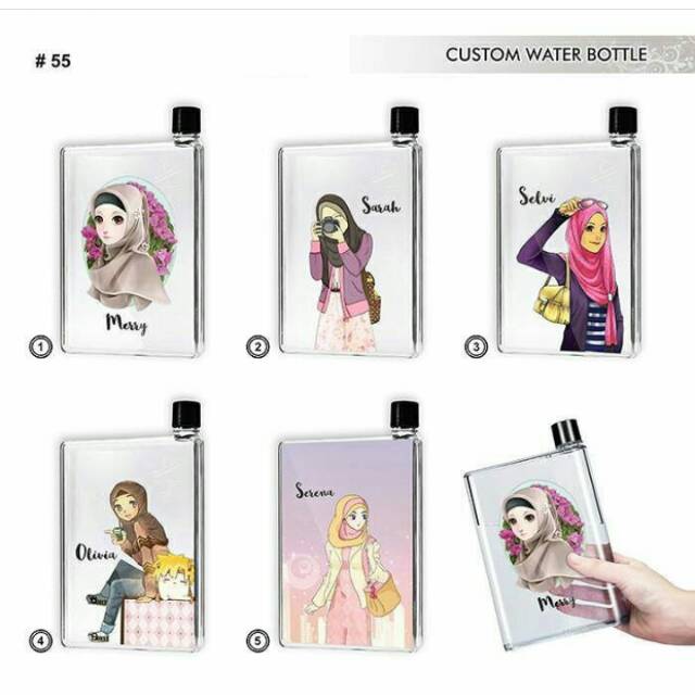 Water bottle a5 custom