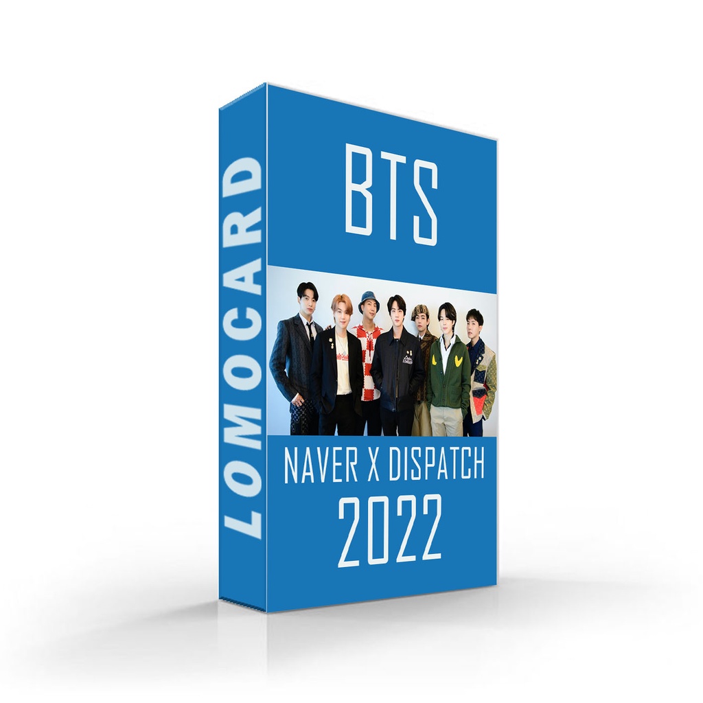 (2 SISI ) LOMO CARD BTS BILLBOARD SG NAVERDISPATCH 2022