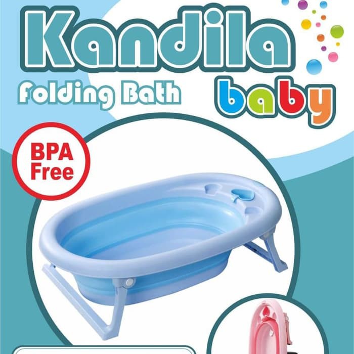 Bak Mandi Bayi Lipat / Kandila Folding Bath / Baby Bath Tub for Baby