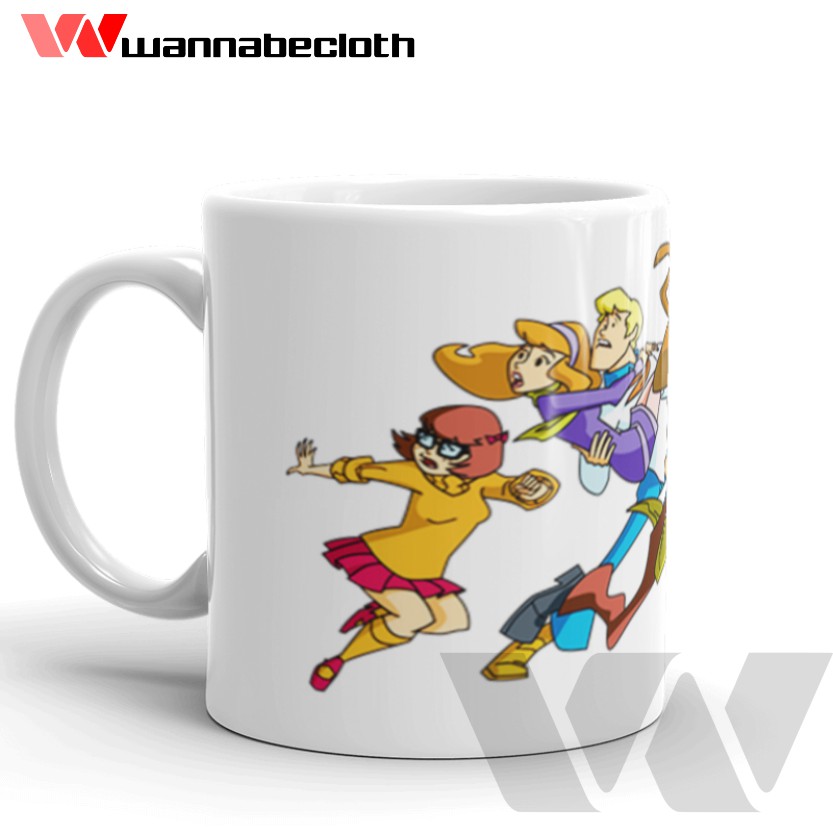 Gelas Scooby Doo Mug Scooby Doo Gelas Mug Anak Mug Custom Porcelain Souvenir Scooby Doo v1