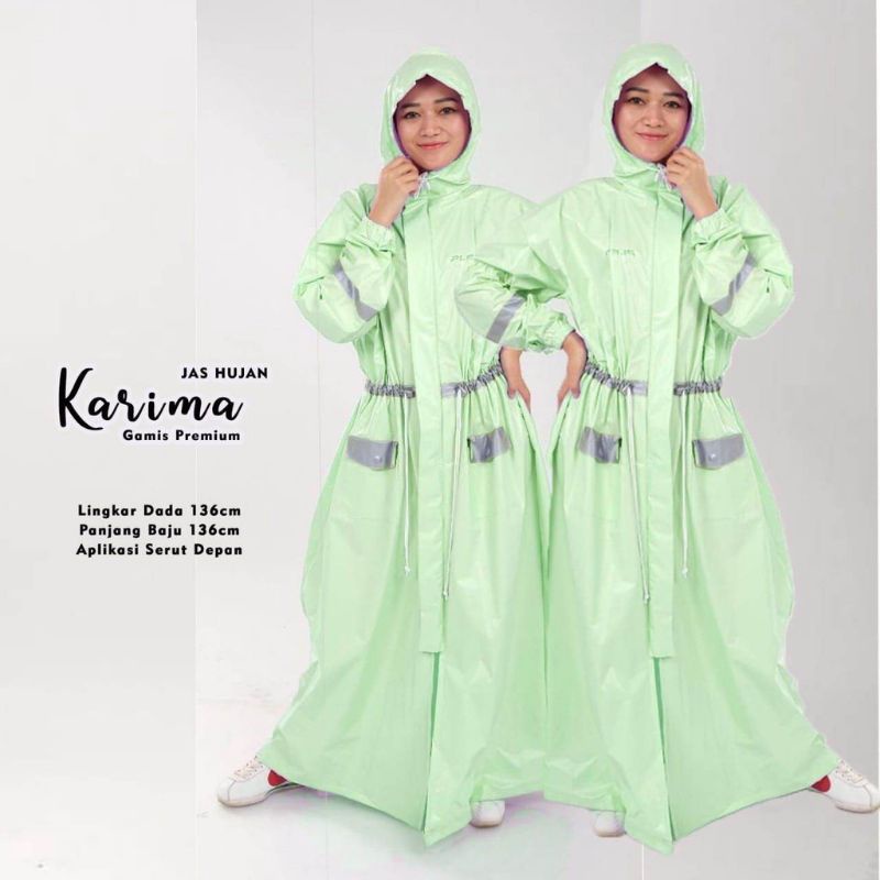 Jas hujan wanita gamis rok salsabila / mantel gamis polos / jas hujan muslim / jas hujan wanita dewasa / jas hujan terusan / jas hujan traveling / jas hujan muslim / baju muslim / jas hujan jubah / mantel rok / mantel wanita dewasa  PLEVIA - 753