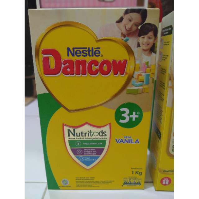 

SUSU DANCOW 3+ VANILA 1KG, NEW Kemasan terbaru.