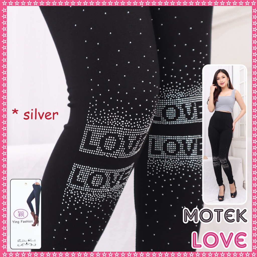 Koleksi Legging MOTEK KAKI Panjang / motek samping / Legging fashion import / legging fashion wanita