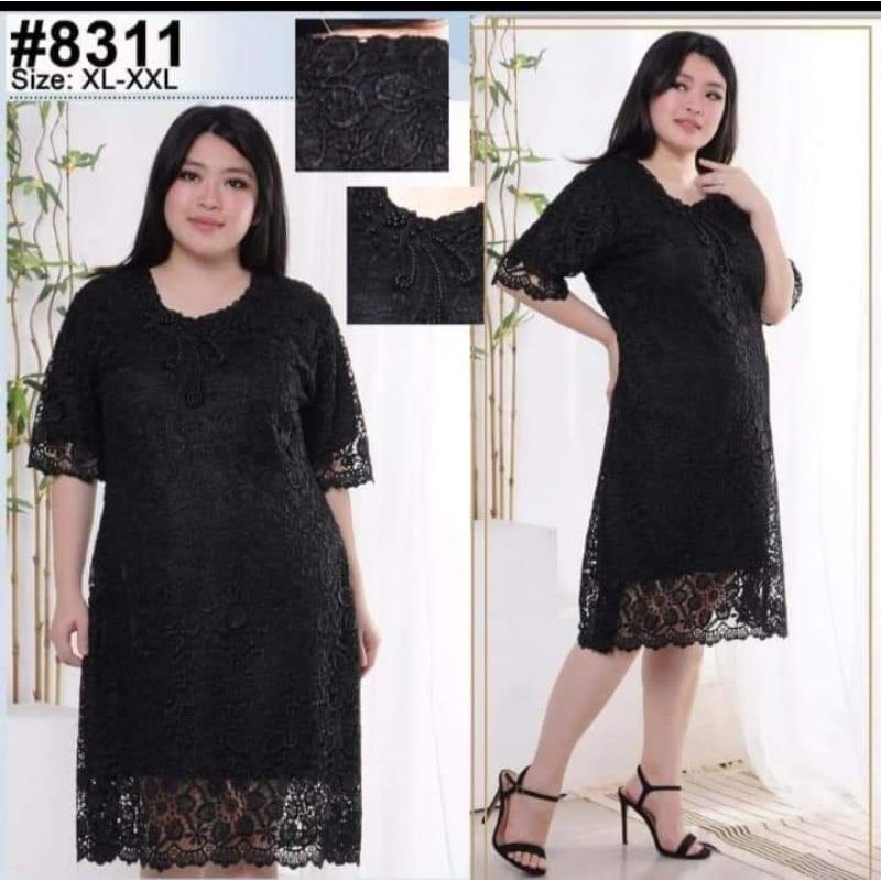 Dress aurum hitam