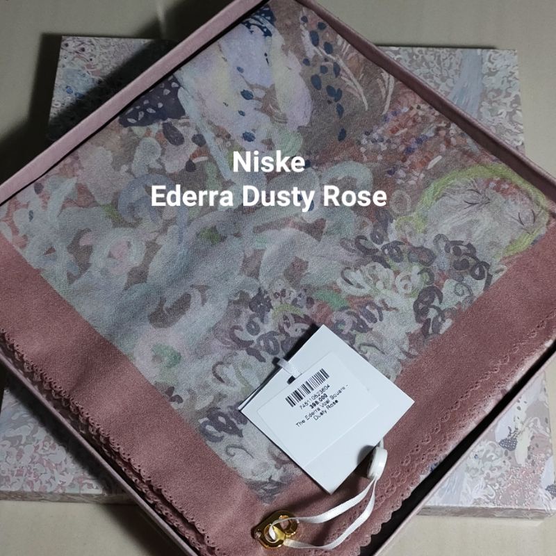 Buttonscarves Ederra Series"Dusty rose"