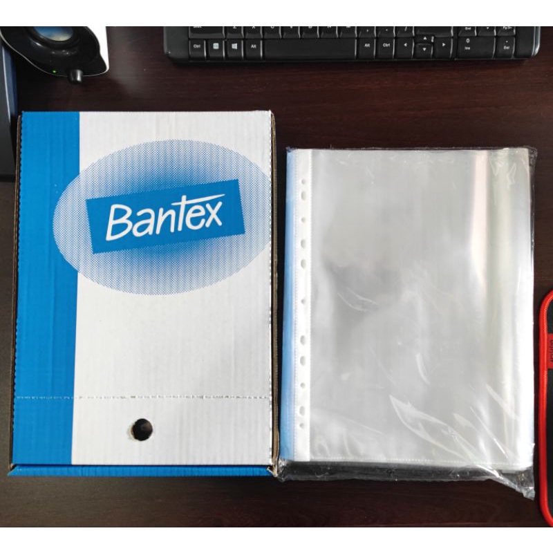 

PLASTIK PP POCKET A4 ISI 100 LEMBAR MERK BANTEX 8843