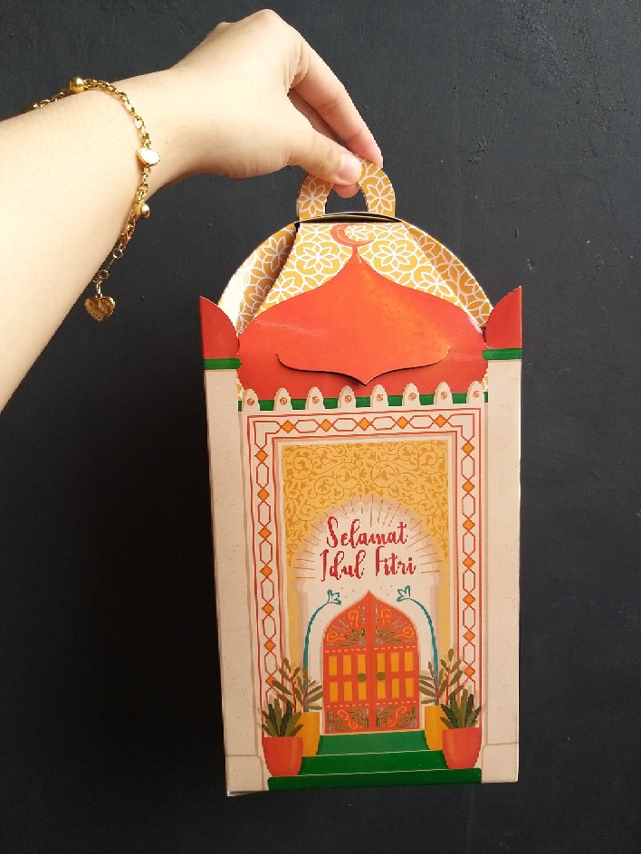 Idul Fitri, Box Lebaran, Packaging, Dus, Toples Box, Kotak - Tbif03 21  (20pc)