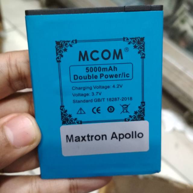 Baterai Maxtron Apollo Battery Maxtron S8 Reno S8 2020 Jet One Double Power