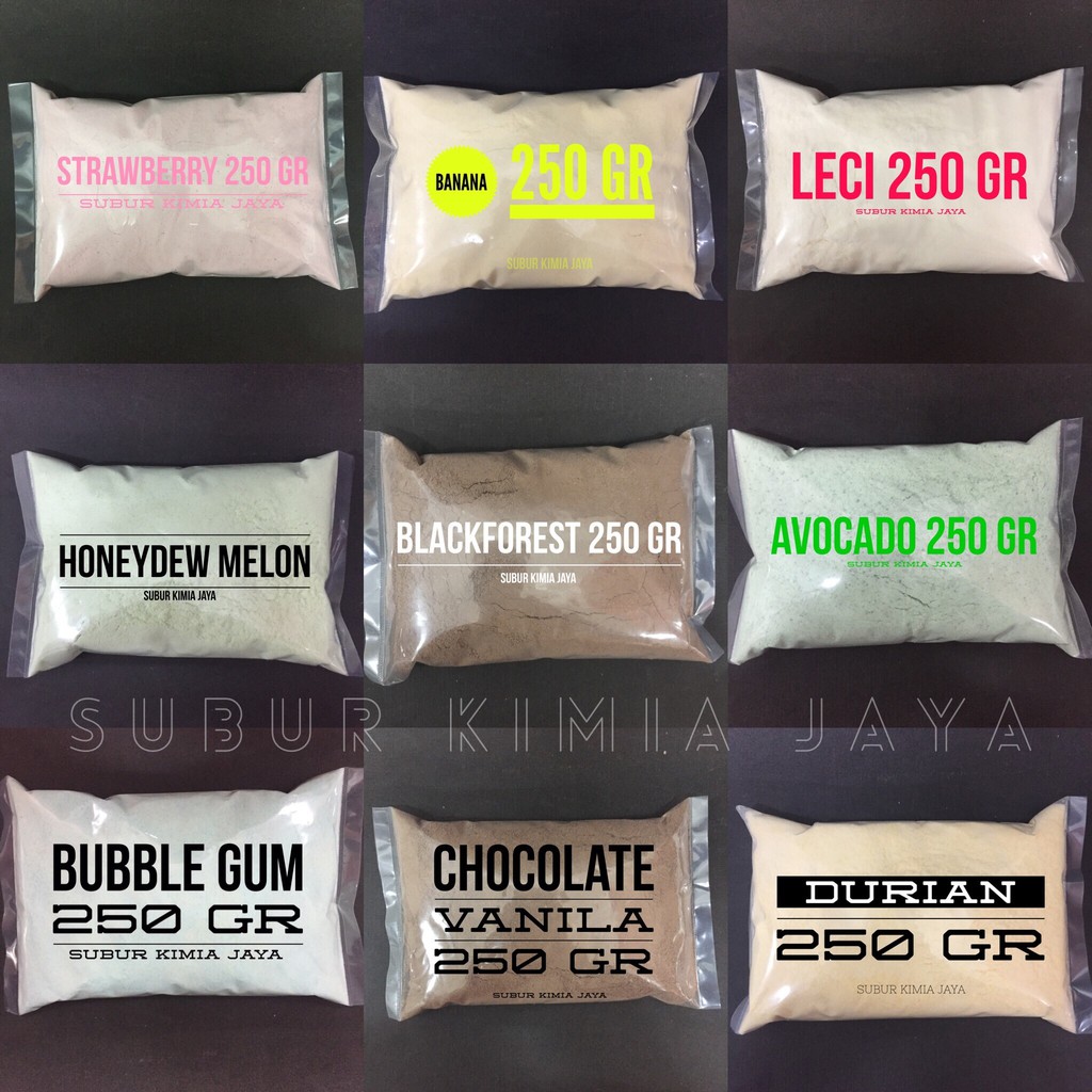 

Bubuk Minuman Banyak rasa / drink powder 250 gr