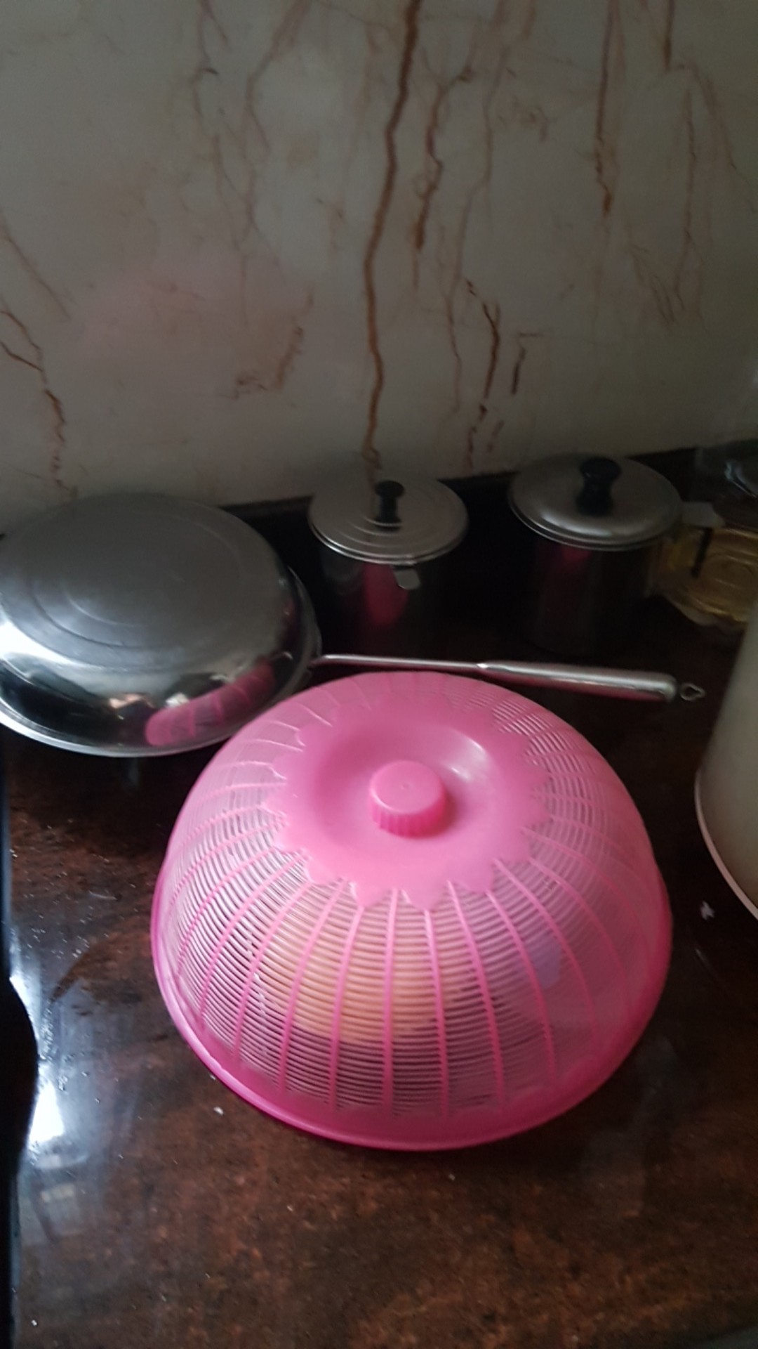 Serok Penggorengan/serok Laba Laba Gagang Stainless