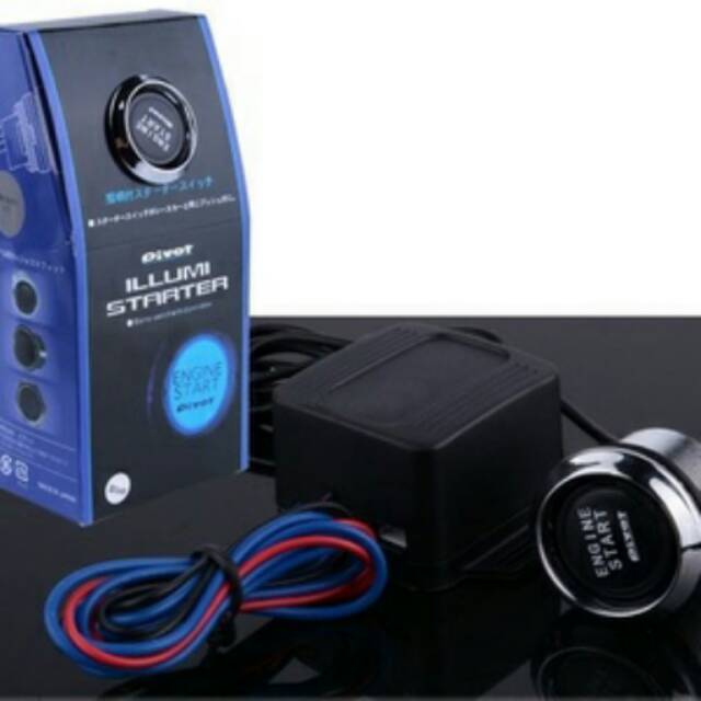 Engine start pivot , aksesoris mobil, variasi mobil, tombol starter mobil universal