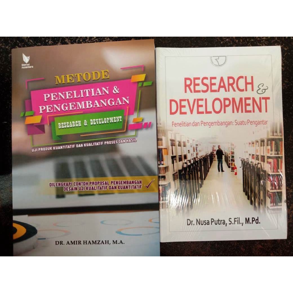 Paket 2 Buku Penelitian Dan Pengembangan Research And Development R D Shopee Indonesia