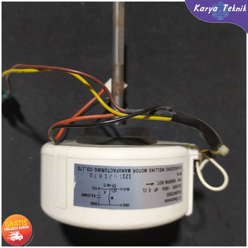 DINAMO MOTOR FAN AC LG BLOWER INDOOR AC LG ORIGINALNYA