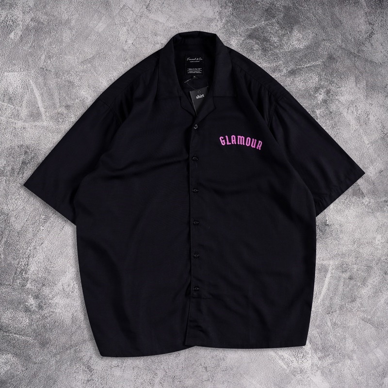 [N00611] Kemeja Distro Full Print Motif // GLAMOUR //