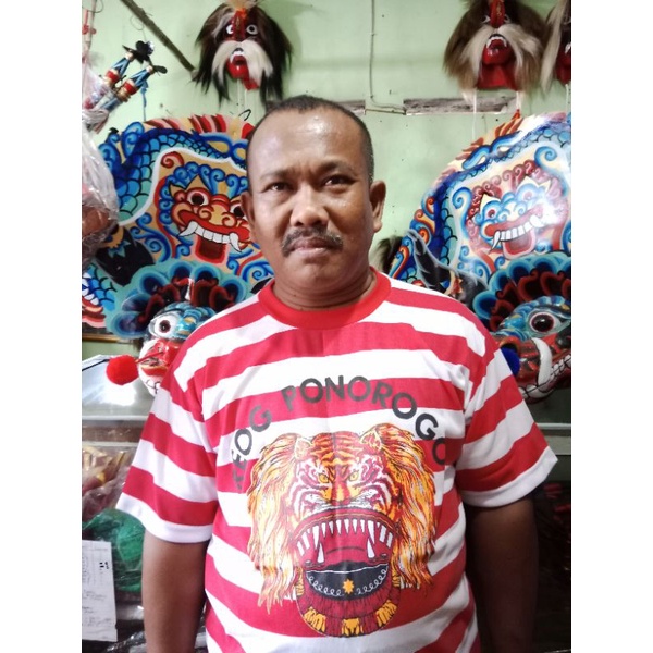 Kaos dewasa reog ponorogo, kaos sakeral, baju reog