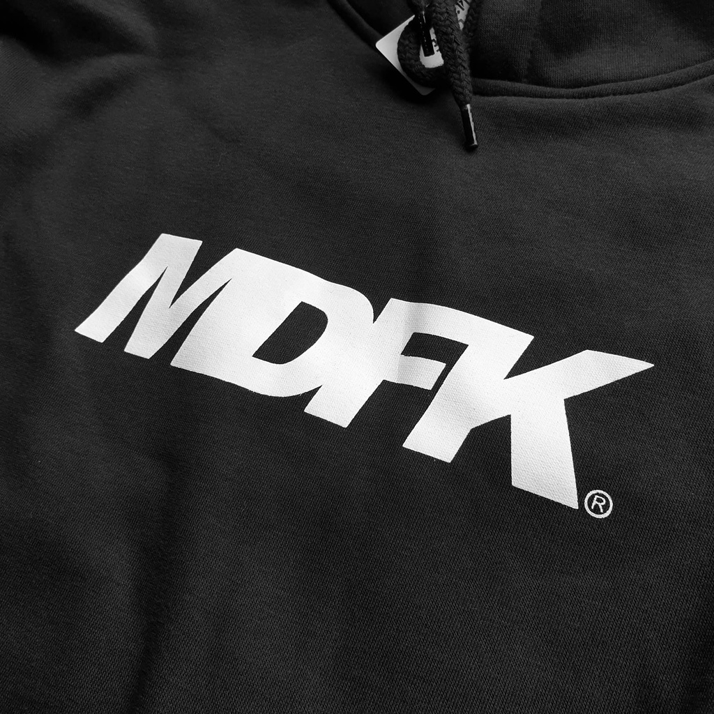 HOODIE MDFK BASIC | BLACK JUMPER HOODIE | PREMIUM 100% FLEECE