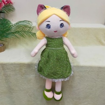 Boneka Cewek Dress Katun Size 17&quot;/72cm/boneka cewek baju/boneka pretty girl/boneka anak perempuan/Boneka Baby Girl