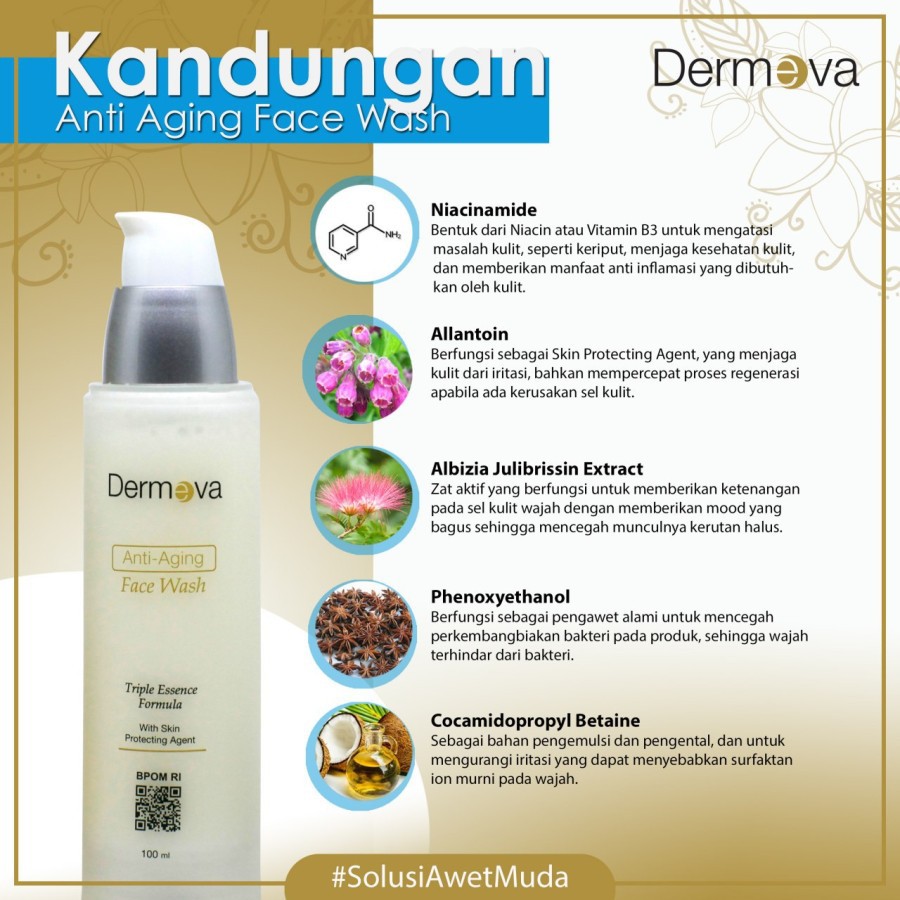 DERMEVA FACE FACIAL WASH