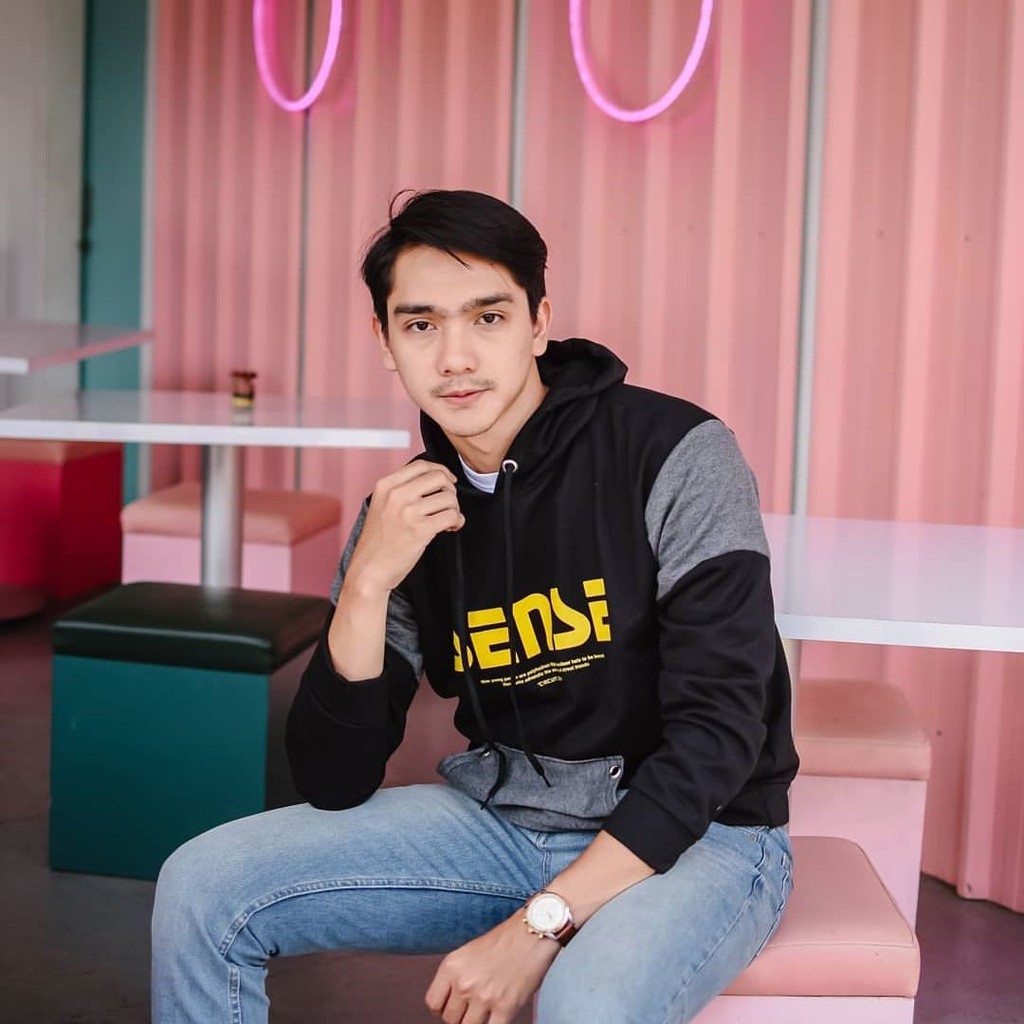 Sense Hoodie cewek Jaket wanita-Hitam / Black