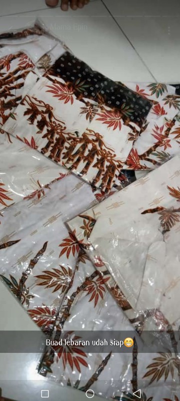 Maura Couple - Sania Ruffle Batik Couple Ori Ndoro Jowi Garansi Termurah Shopee - Batik Modern Solo