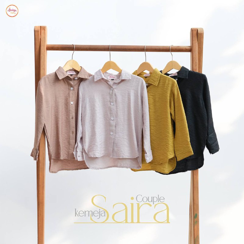 Afsheenastore Saira Kemeja Couple By Almahyrakids