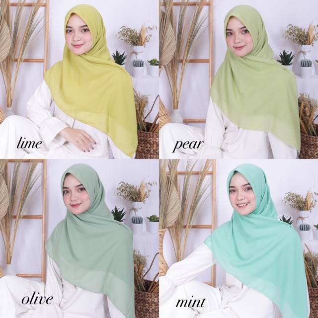 SQUARE BELLA /  JILBAB POLYCOTTON / HIJAB POTTON &quot;3&quot;