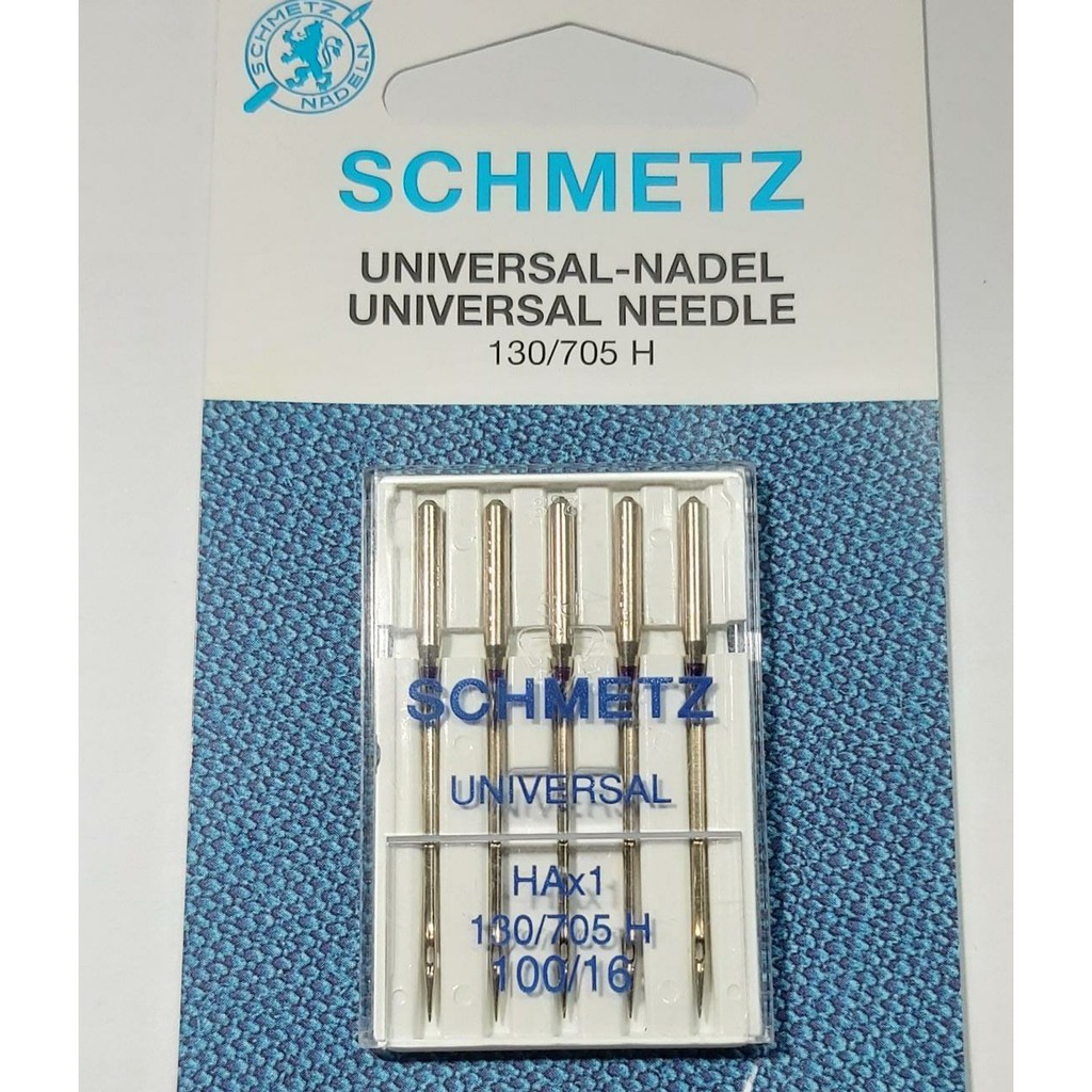 Jarum mesin jahit merk schmetz type HAx1 nomor 16 untuk mesin jahit semua model rumah tangga