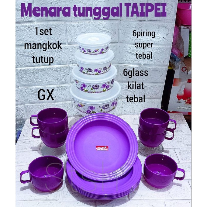 SET DAPUR UNGU