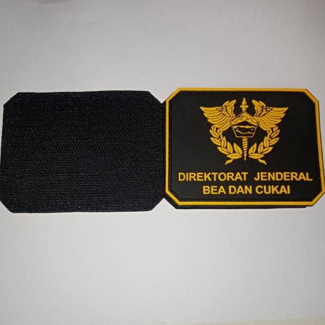 Patch Rubber Logo Bea Cukai