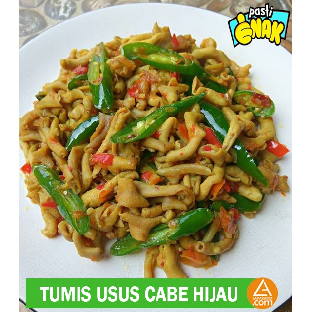 

Tumis Usus Cabai Hijau Lauk Makanan Siap Saji Enak Garansi Termurah