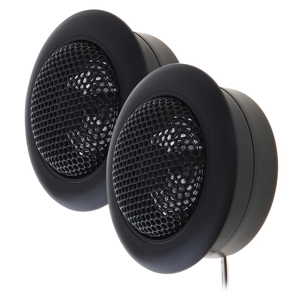 Speaker Mini Dome Tweeter Loudspeaker Mobil HiFi 800W 2 PCS - TS-T120 - Black