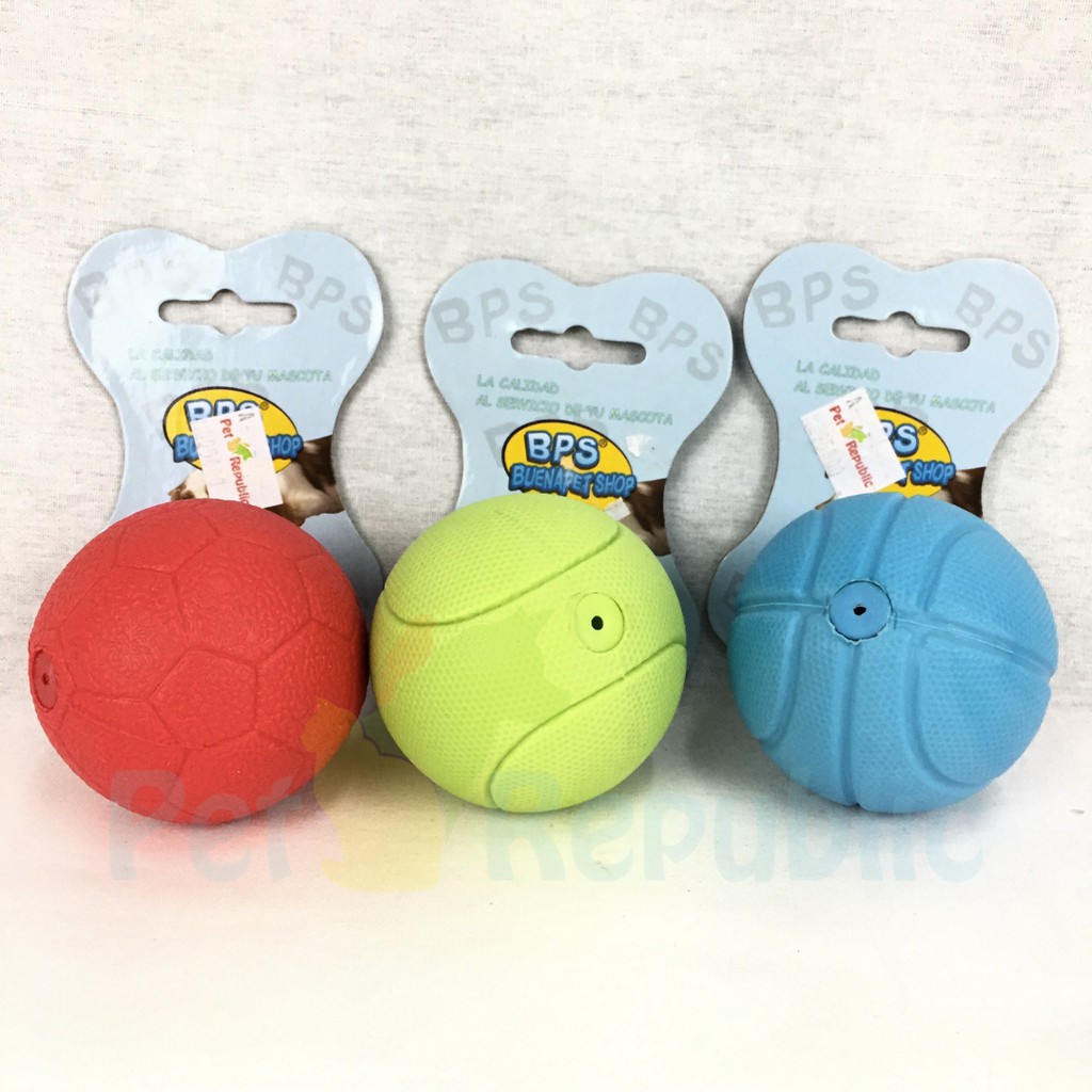 

BPS Mainan Anjing Toy008 Squeaky Rubber Sport Ball 6cm