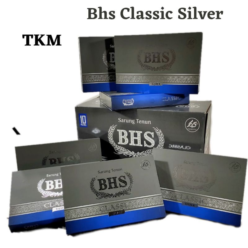 Sarung BHS Classic Silver TKM TKG Terlaris Termurah