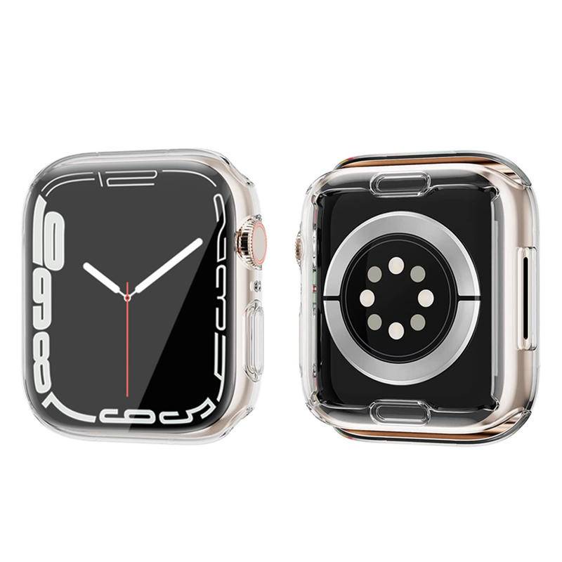 Casing Pelindung Apple Watch Seri 7 41mm45mm 6 5 4 3 2 1 38 40 42 44mm 40mm 42mm 38mm 7