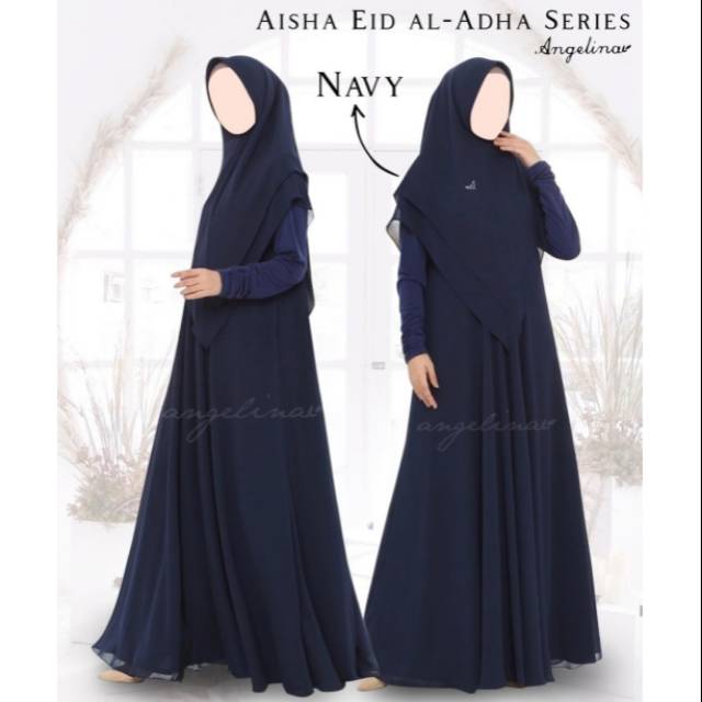 Aisha Dress Cerruty Angelina AA - NAVY