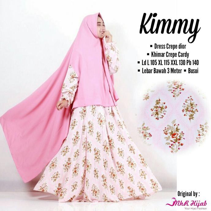 JUAL GAMIS JUMBO SYARI XXL LD 130 CM / KIMMY SYARI FREE ONGKIR