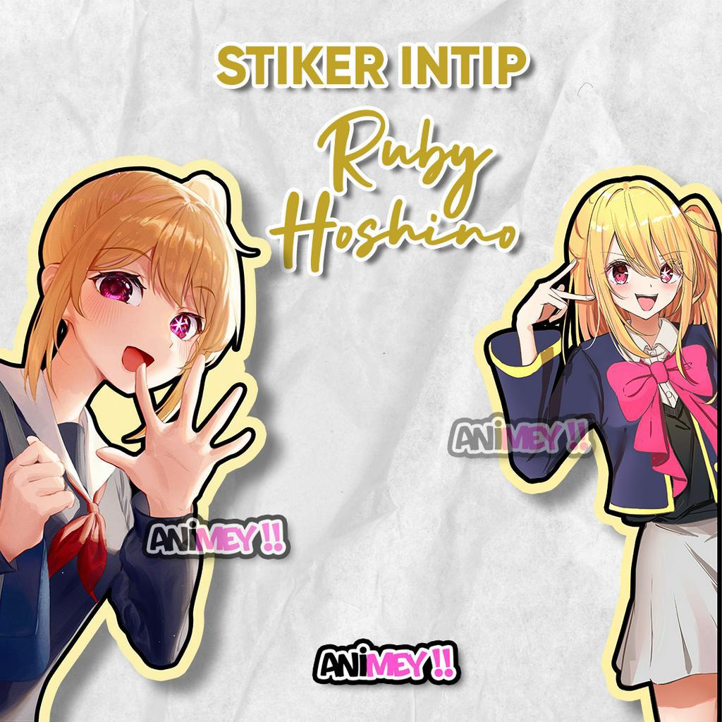 

Stiker Intip Samping Ruby Hoshino / Sticker Anime Waterproof