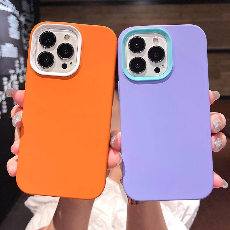 Case Bahan Silikon Shockproof Warna Permen Untuk Iphone 11 12 13 Pro Max 11 Iphone12 Iphone13