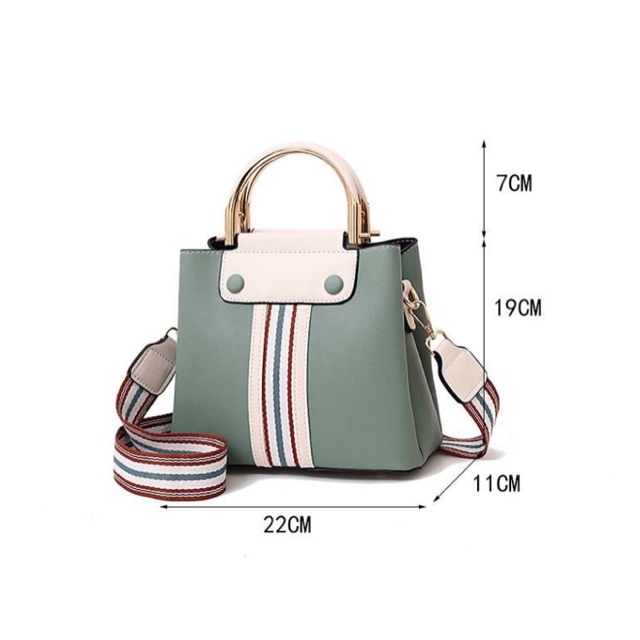 Slingbags stripe eyes tas selempang wanita slingbags wanita slingbags strip millona tas kulit